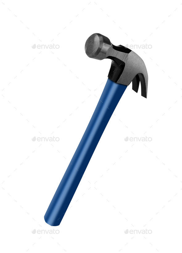Hammer isolated on white Stock Photo by ozaiachin PhotoDune